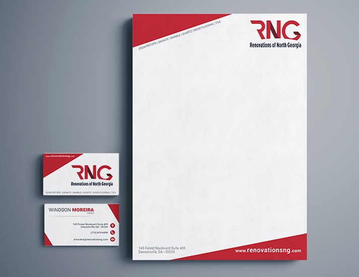  Letterhead and Business Card 